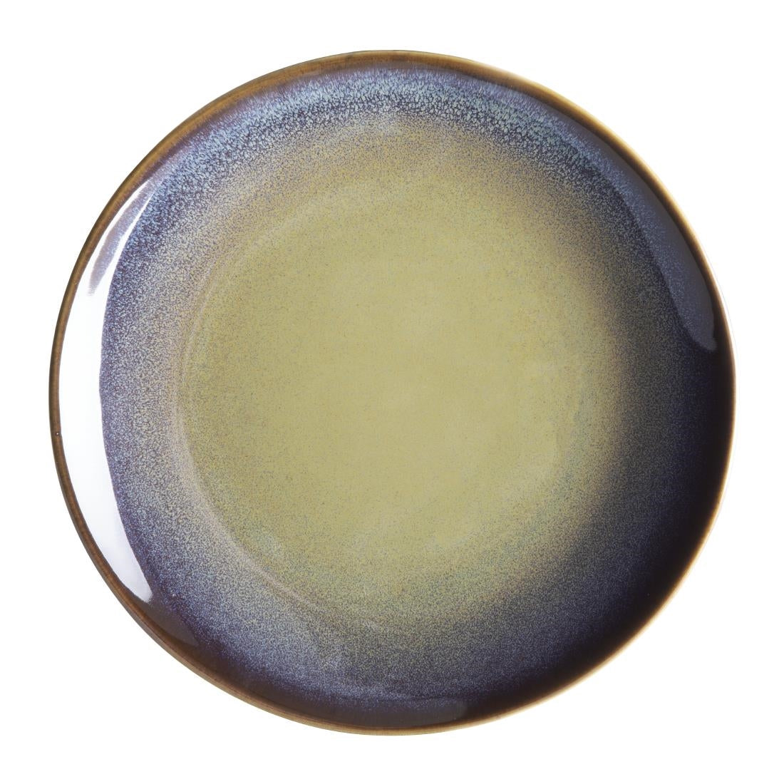 Olympia Birch Aubergine Coupe Plates 205mm product image