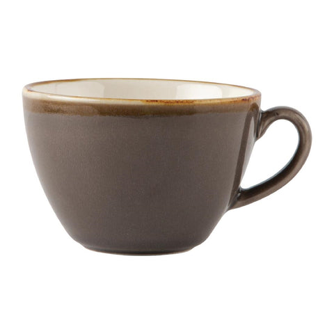 Olympia Kiln Cappuccino Cups Smoke 340ml product image