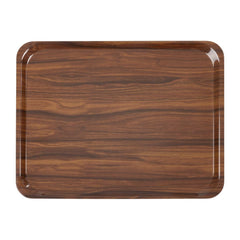 Cambro Capri Melamine Serving Tray Walnut 36x46cm