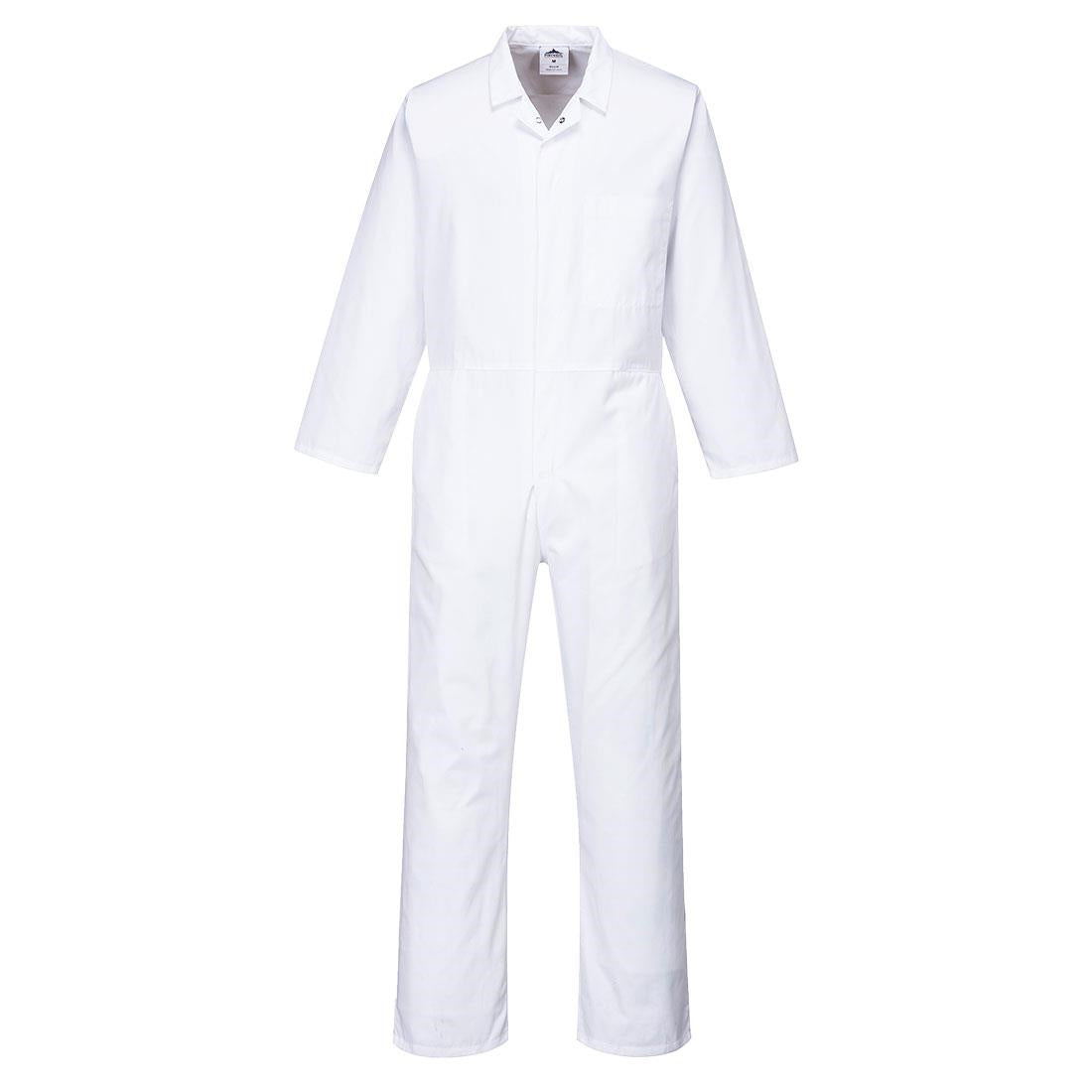 Portwest White Food Coverall Size S product image