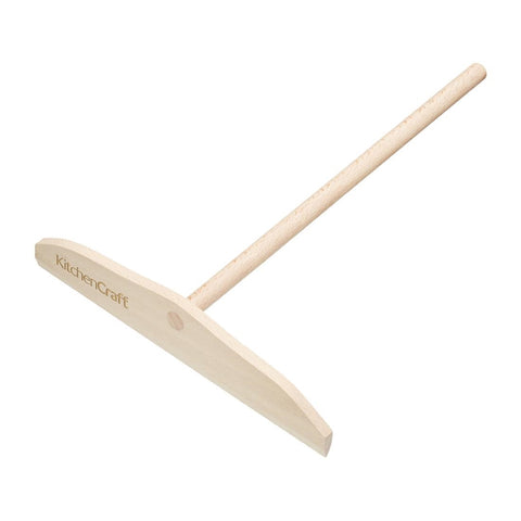 KitchenCraft Crepe Spreader Beechwood - Advantage Catering Equipment