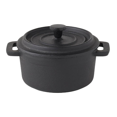 Utopia Pot Staub Round Black 100mm product image