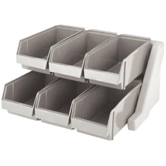Cambro Versa 6-Bin Condiment Dispensing Rack
