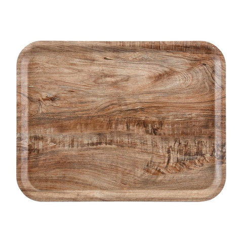 Cambro Madeira Laminate Canteen Tray Light product image