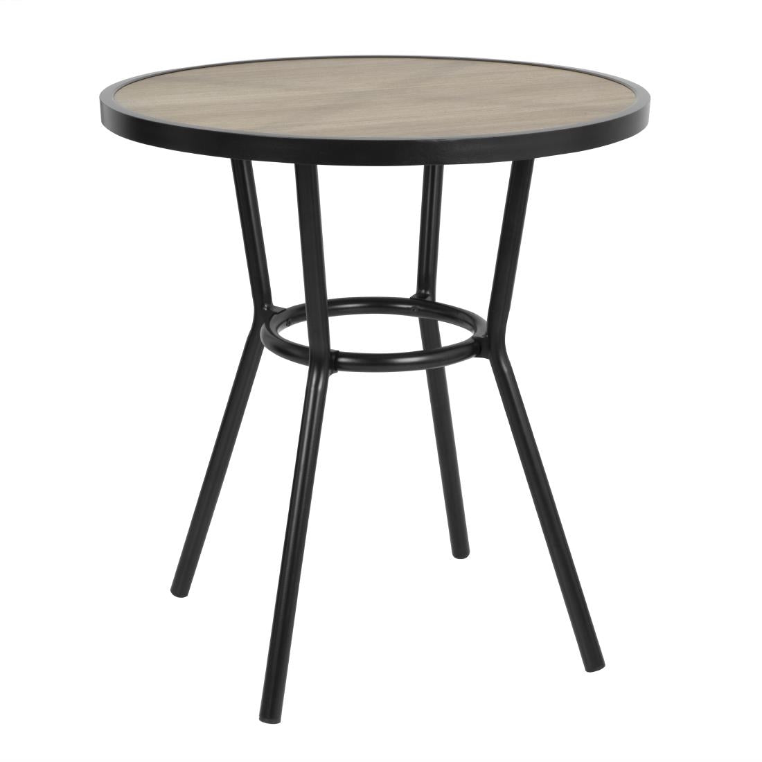 Bolero Marston Round Outdoor Table Black product image