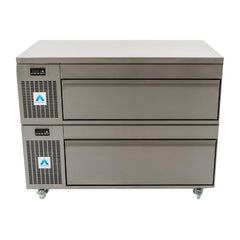 Adande VCS2/CW Counter Fridge Freezer Double Drawer
