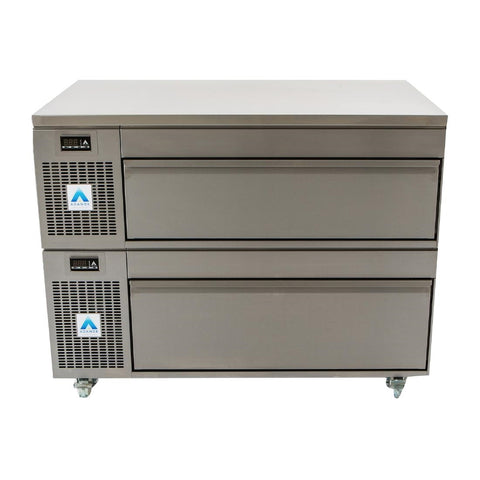 Adande Counter Fridge Freezer Double Drawer product image