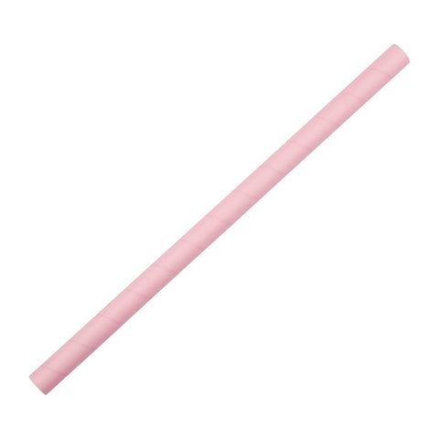 Fiesta Compostable Paper Smoothie Straws Pink product image