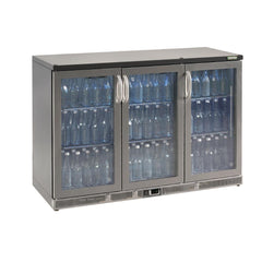 Gamko Triple Hinged Door Bottle Cooler 315Ltr Stainless Steel