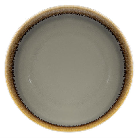 Olympia Kiln Smoke Round Coupe Plates 180mm product image
