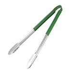 Hygiplas Colour Coded Serving Tong 405mm Green