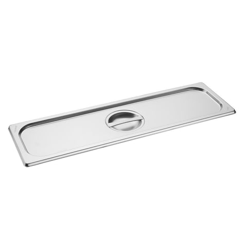 Vogue Stainless Steel Gastronorm 2/4 Lid product image