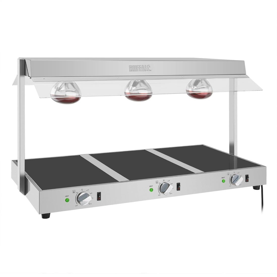 Buffalo Food Warmer with Gantry 3x GN 1/1 product image