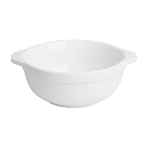 Olympia Whiteware Eared Bowls 640ml (Pack of 4)