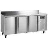 Tefcold CF7310 SS 417 Ltr Gastronorm Freezer Counter - Advantage Catering Equipment