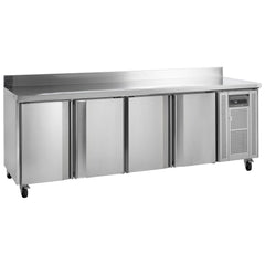 Tefcold CK7410X1SP 616 Ltr Four-Door Gastronorm Prep Counter Fridge