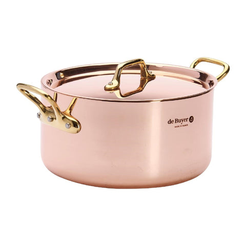 De Buyer Inocuivre Round Stewpan with Lid product image