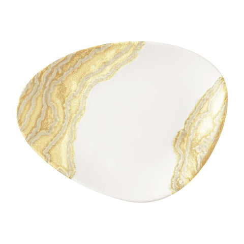 Churchill Tide Gold Triangle Chefs Plates 255 x 203mm (Pack of 12)