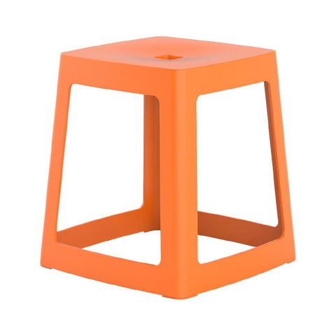 Origin Base Stool Signal Orange 400x400x440mm (Pack of 2)