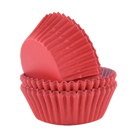 PME Block Colour Cupcake Cases Red product image