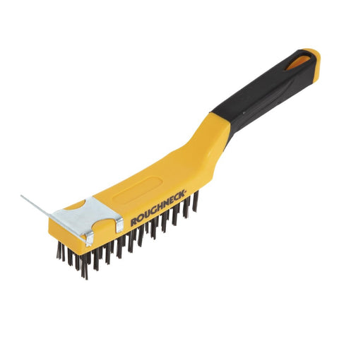 Roughneck Grill Brush With Scraper product image