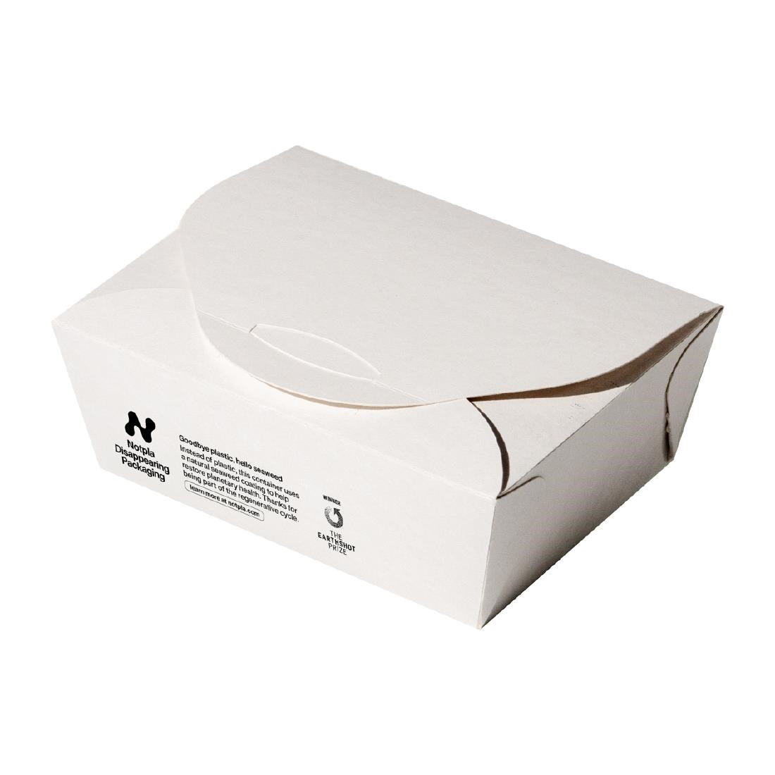 Notpla Medium Takeaway Boxes 1200ml - White product image