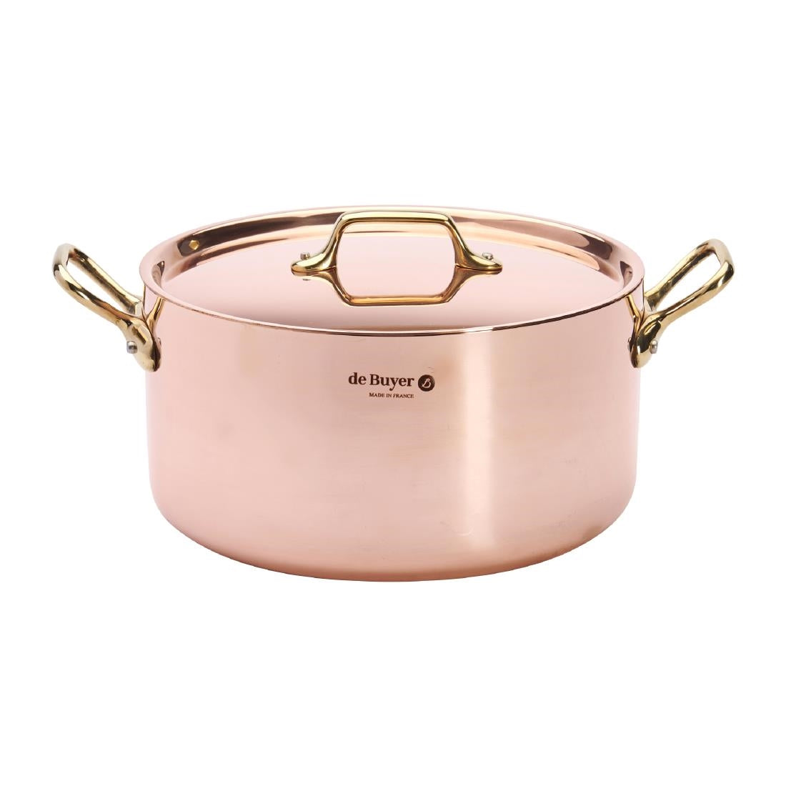 De Buyer Inocuivre Round Stewpan with Lid product image