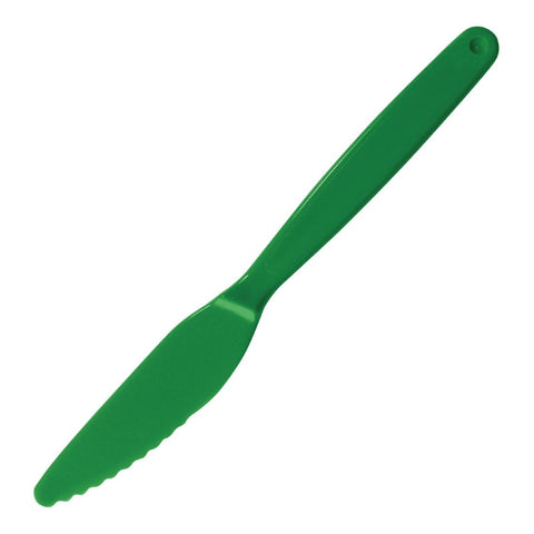 Olympia Kristallon Polypropylene Knife Green product image