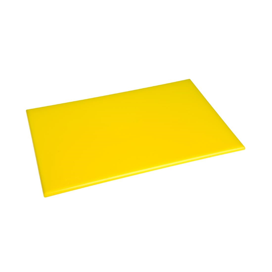 Hygiplas Anti Microbial High Density Chopping Board Yellow
