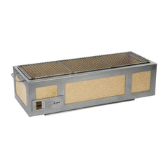 Kasai Long Konro Hibachi Charcoal Grill – Stainless Steel Frame SVT-16062