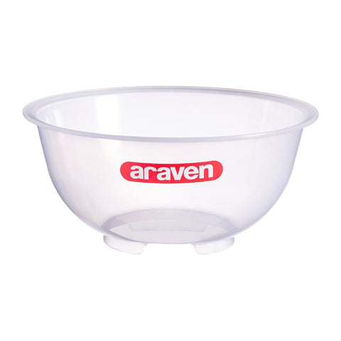 Araven Polypropylene Mixing Bowl Transparent 11Ltr - Advantage Catering Equipment