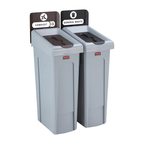 Rubbermaid Slim Jim Two Stream Recycling product image