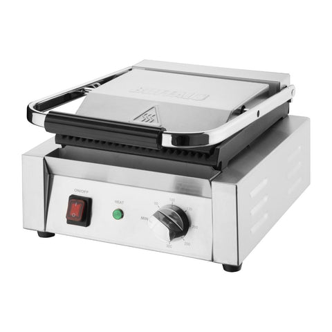 Buffalo Bistro Ribbed Contact Grill product image
