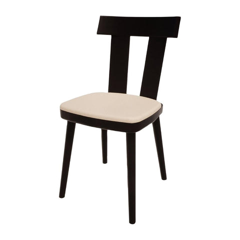 Bolero Bespoke Bamba Side Chair Cream/Charcoal