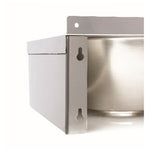 Advantage HB240S Polished Finish Hand Wash Basin - Advantage Catering Equipment