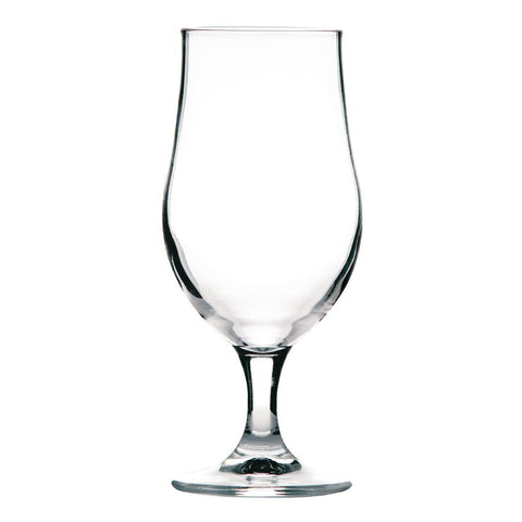 Onis Munique Stemmed Beer Glasses Lined UKCA 370ml (Pack of 6)