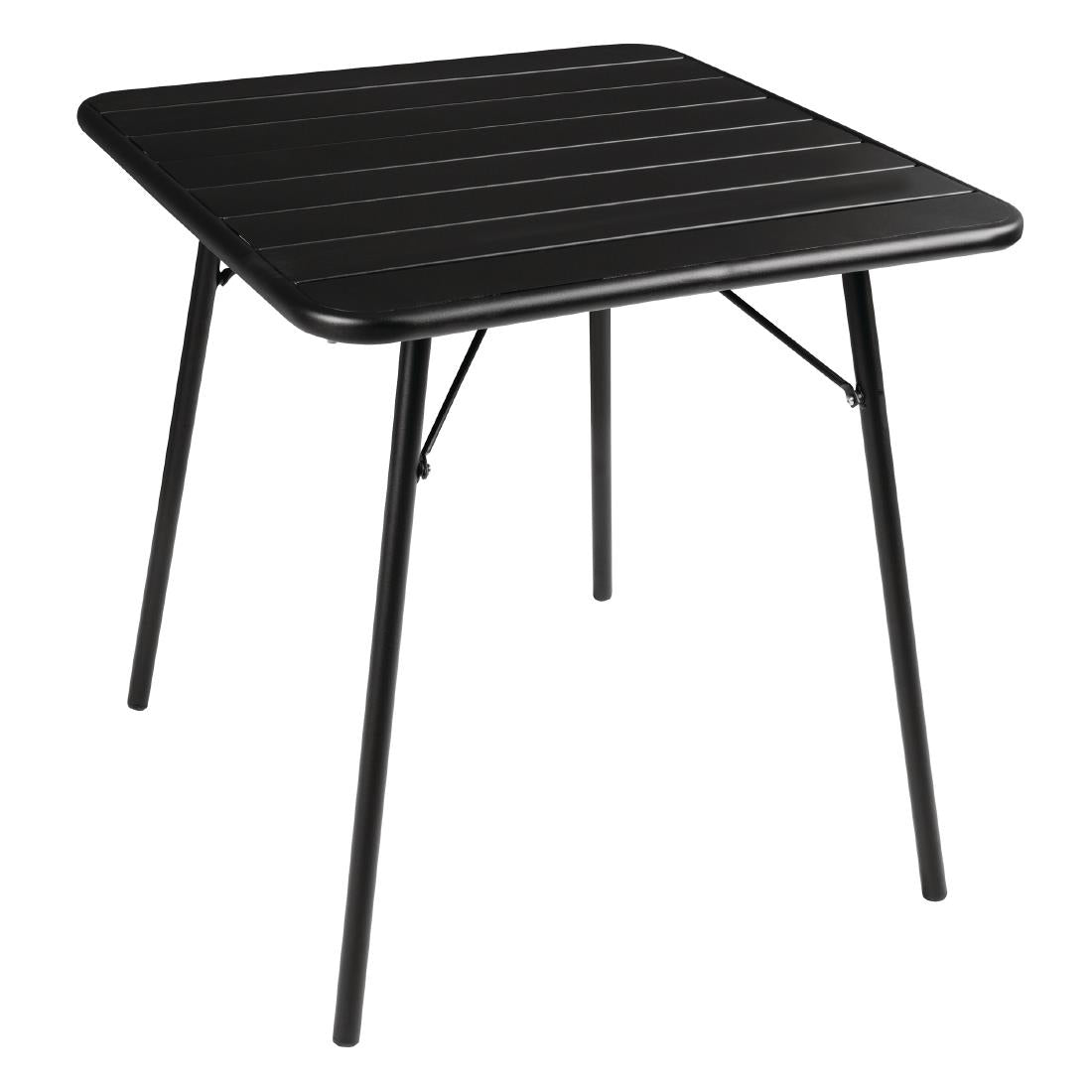 Bolero Amalfi Slatted Square Steel Folding product image