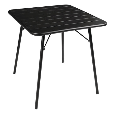 Bolero Amalfi Slatted Square Steel Folding product image