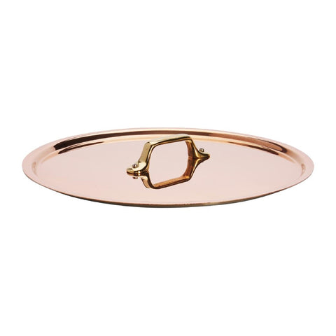 De Buyer Inocuivre Lid with Brass Handle 24cm product image