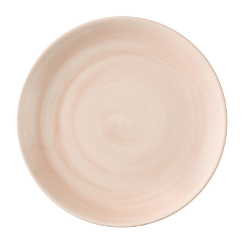 Churchill Stonecast Canvas Coral Evolve Coupe Plates 220mm (Pack of 12)