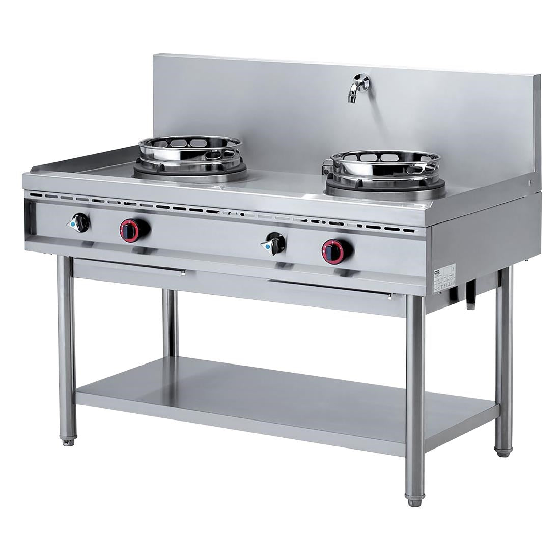 Diamond Freestanding Gas Double Wok Burner product image