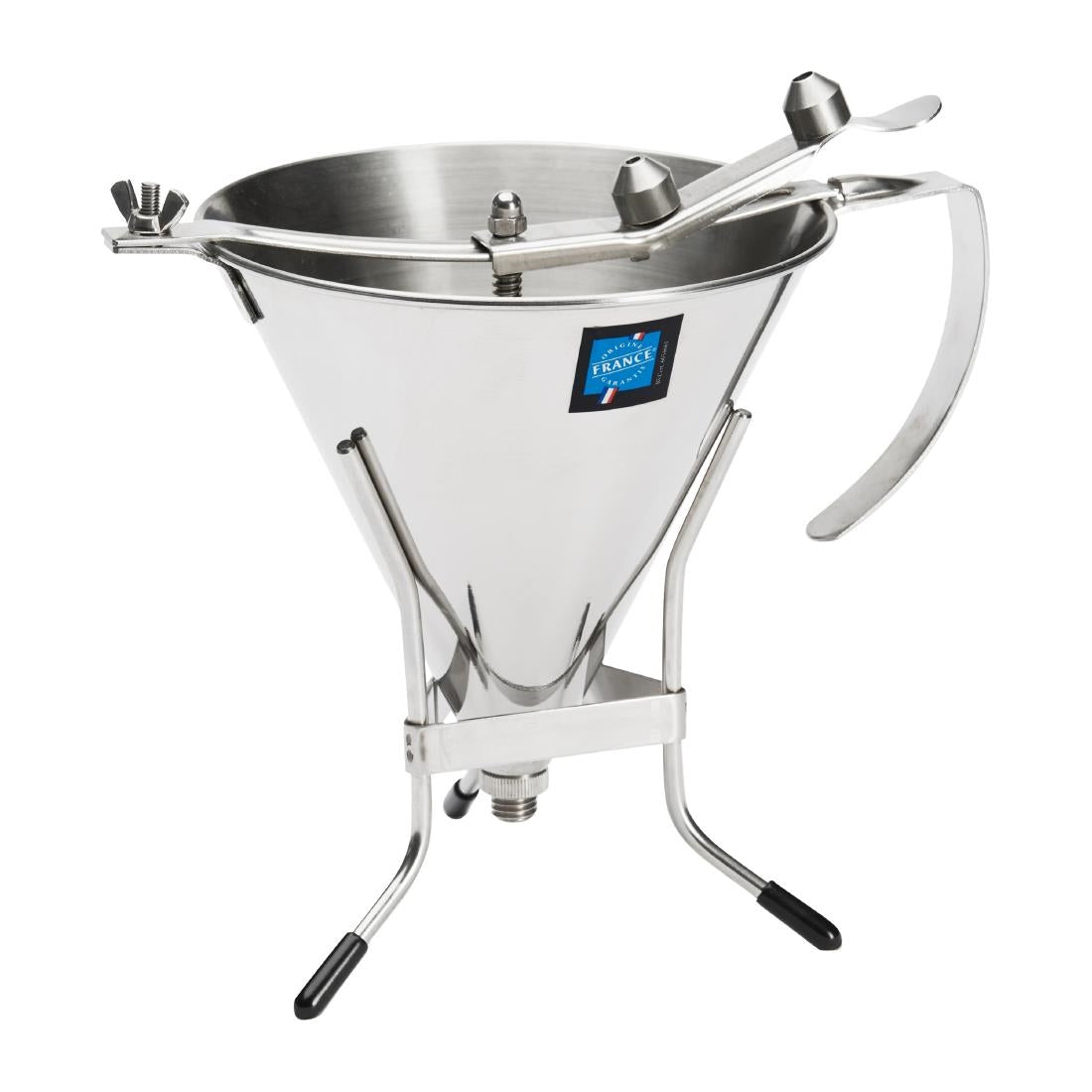 De Buyer Automatic Piston Funnel Stainless product image