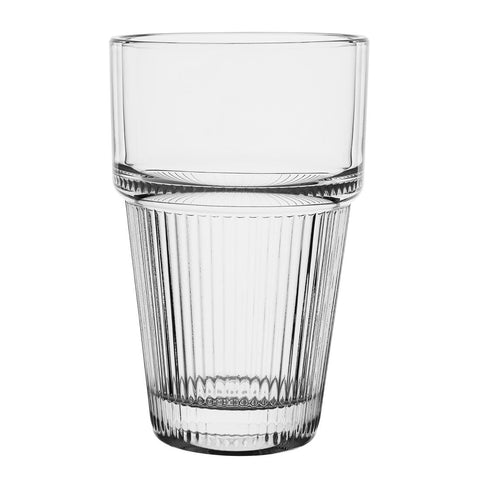Olympia Ridged Stacking Tumblers 300ml product image