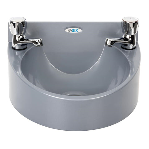 Basix Polycarbonate Hand Wash Basin Grey product image