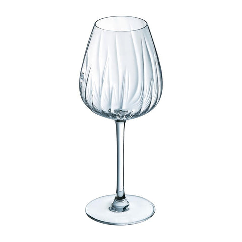 Cristal d'Arques Swirly Wine Glasses 470ml (Pack of 8)
