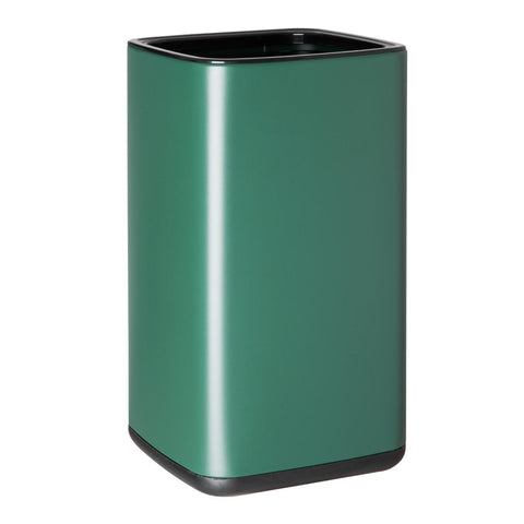 Bolero Square Waste Bin Green 7Ltr