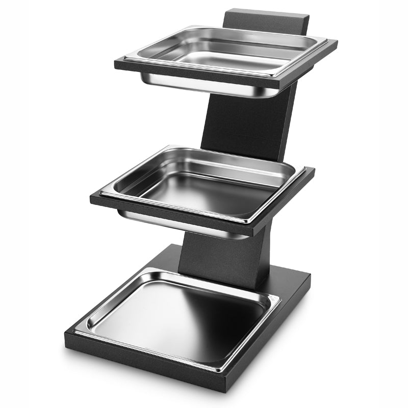 Pujadas Three-Tier 2/3 GN Display Stand Display Stand for buffet and catering display