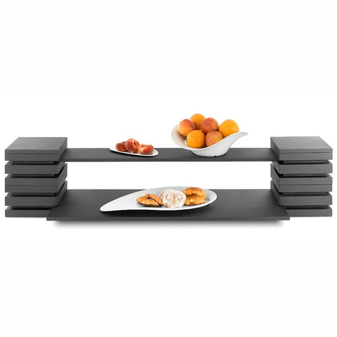 Pujadas Two-Tier Buffet Display Kit Buffet Display Kit for buffet and catering display