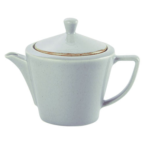 Seasons by Porcelite Stone Conic Tea Pot 50cl/18oz porcelain tableware by Seasons by Porcelite