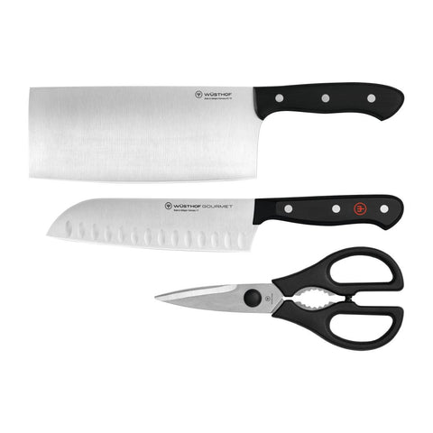 Wüsthof Gourmet Asian 3-Piece Knife Set